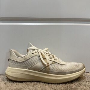 Tracksmith Shoes Mens Size 7.5 Beige Mesh Road Running Sneakers Athletic